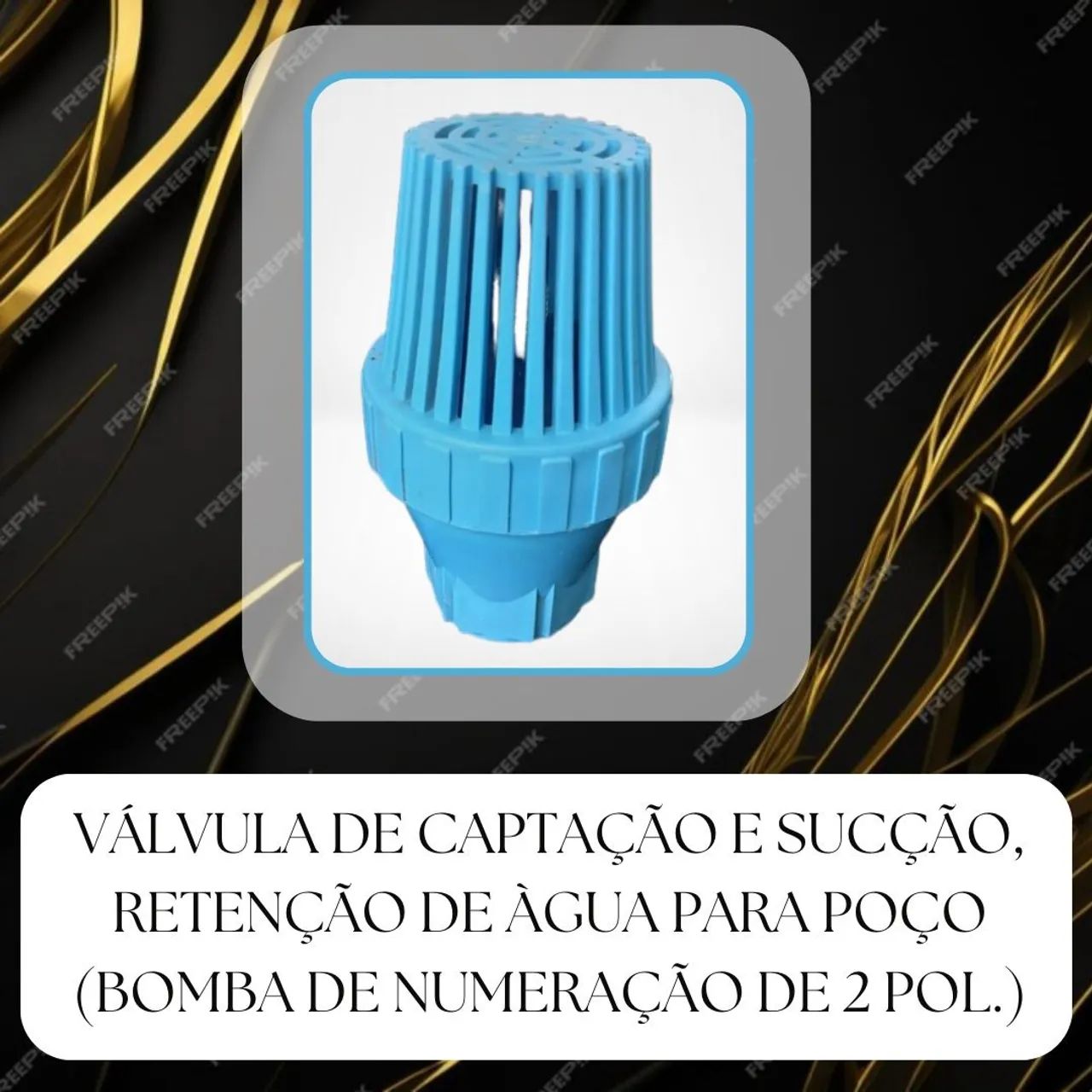 Válvula de Captação e Sucção para Poço -2 2 Pol. - Foto 2