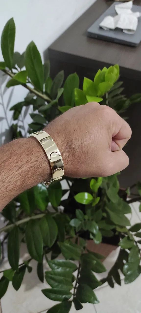 Bracelete Moeda Antiga Luxo - Foto 5