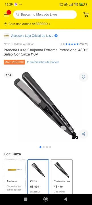 Prancha e secador NOVOS. - Foto 2