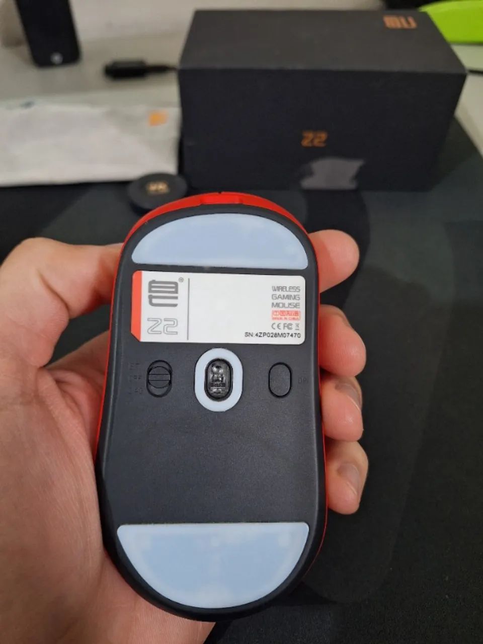 Mouse Gamer Zaopin Z2 + Dongle 4K - Periféricos e Acessórios de