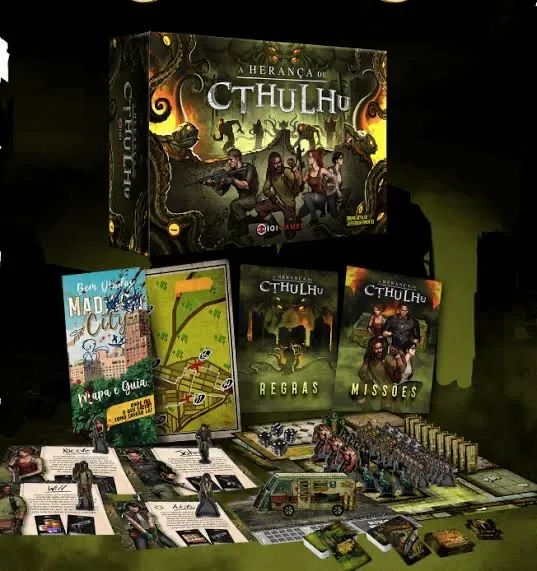 Herança de Cthulhu - board game - BG - Foto 2