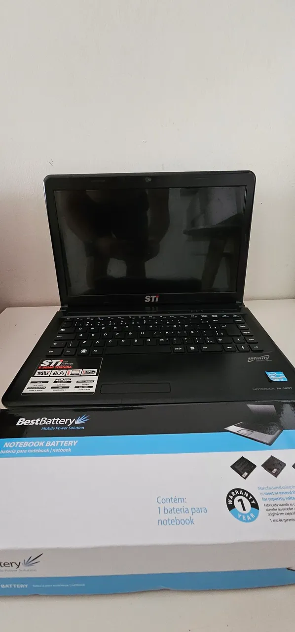 Notebook STI Infinity - Bateria Nova