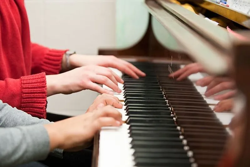 Aula de Teclado e Piano