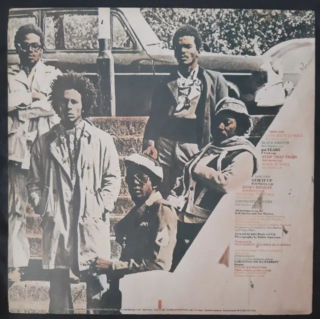 Lp Disco De Vinil Bob Marley Catch A Fire Nacional Raro - Foto 2