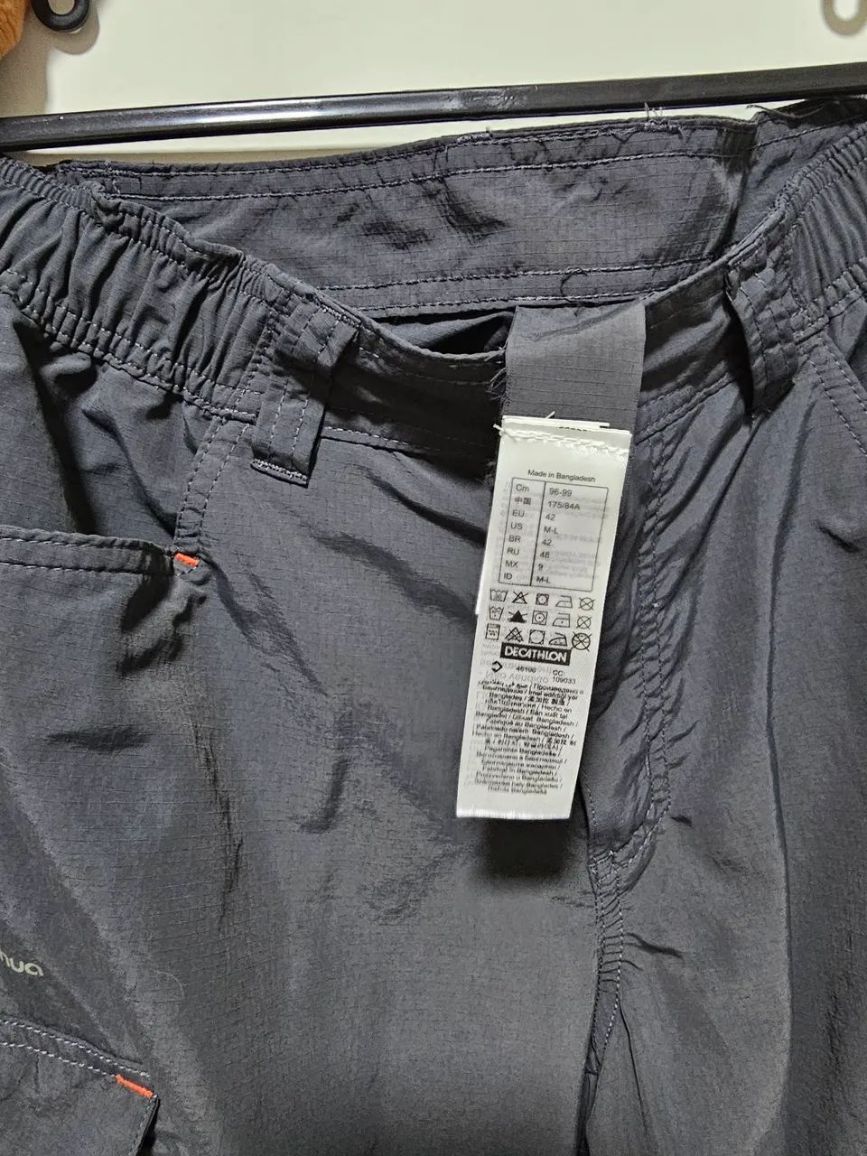 Calça Modular masculina Trekking 100 Zip - Foto 4
