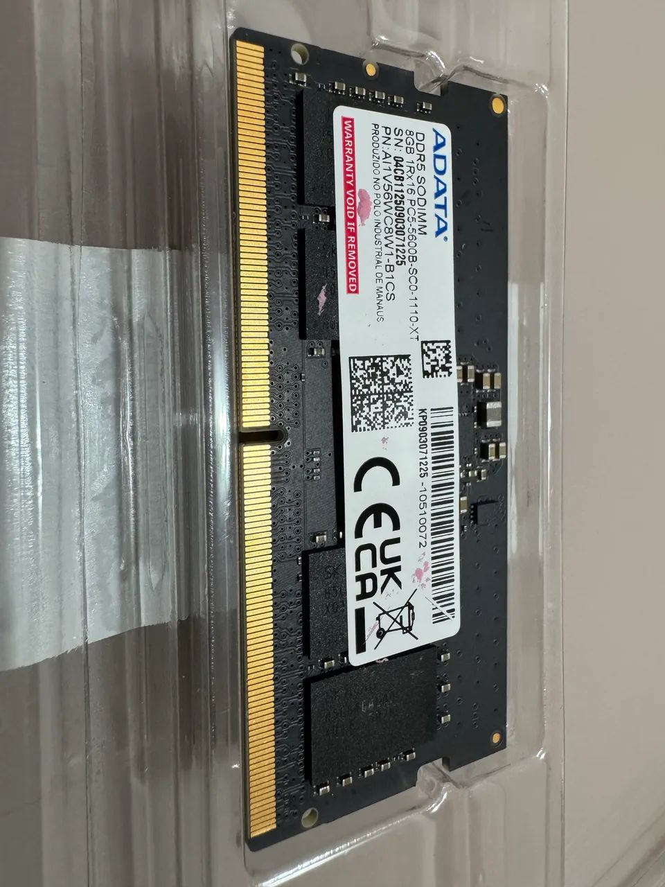 16GB SODIMM Memory 2x8GB DDR5 A-DATA 5600MHz63824100215171122