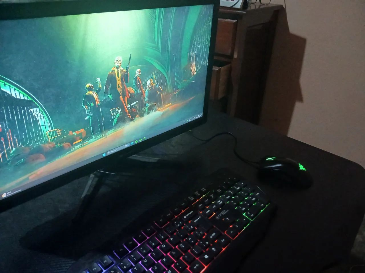 Pc gamer+ mesa gamer - Computadores e Desktops - Vaz Lobo, Rio de ...