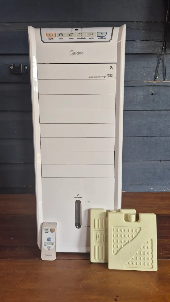 Climatizador de Ar Frio, 60W, 4,5L, Midea Branco 127V, AKAF1