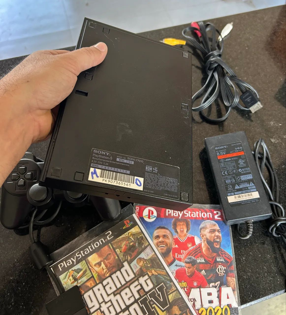 Ps2 desbloqueado impecável 100% original(ENVIO OLXPAY) - Foto 4