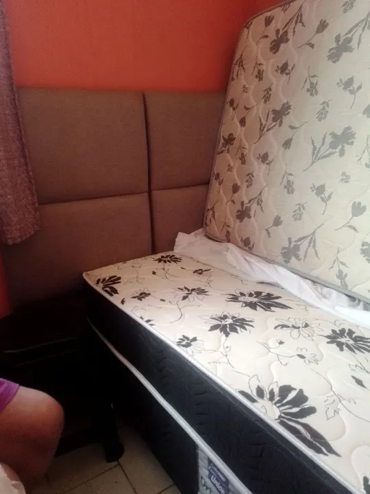 Cama solteiro completa