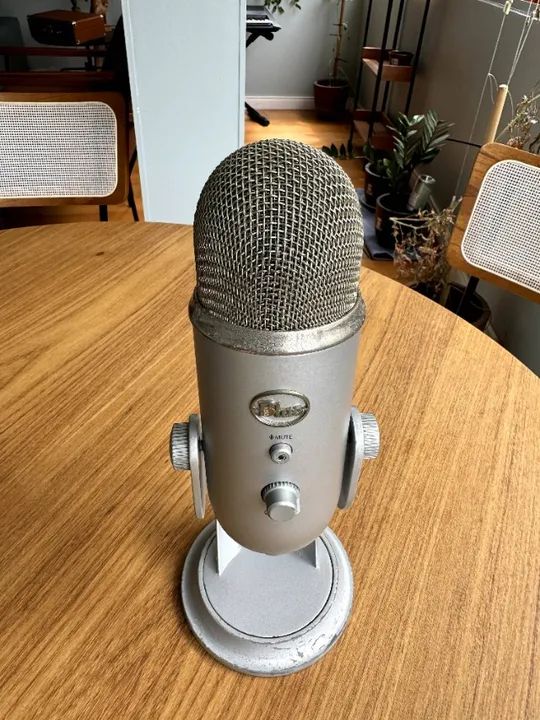 Microfone Blue Yeti Prata - Foto 4