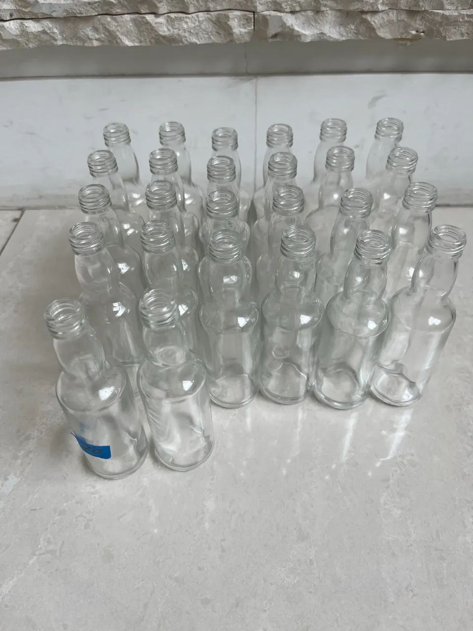 Lote mini garrafinhas vidro lembrancinha tempero azeite etc - Foto 3