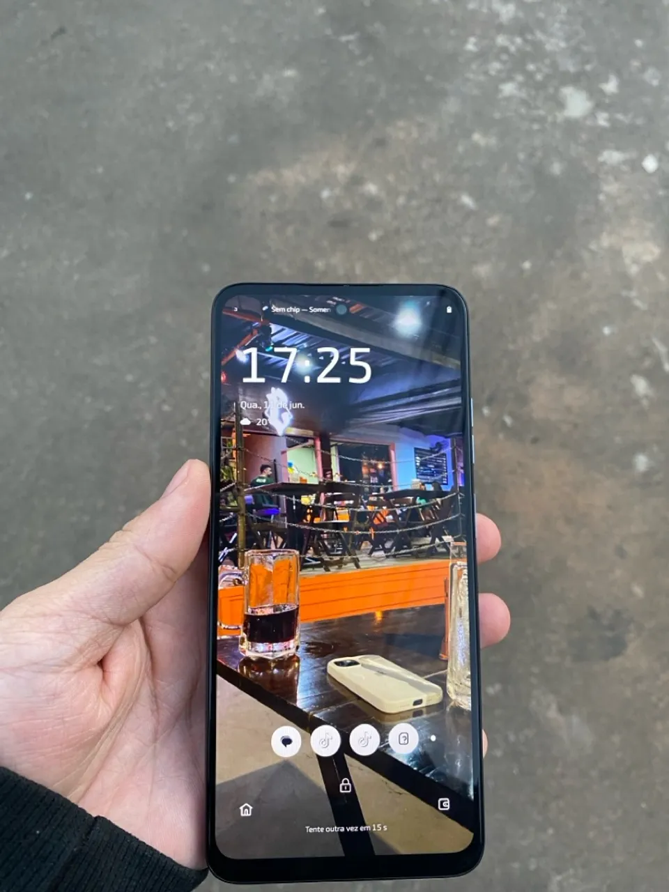 Celular novo