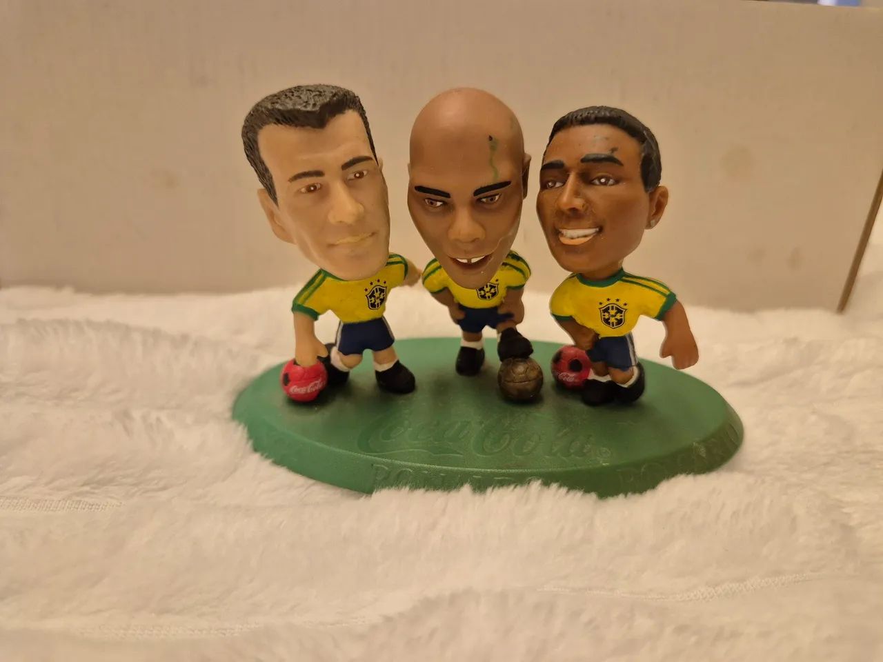 Mini craques Bonecos de jogadores de futebol do Brasil - Coca-Cola