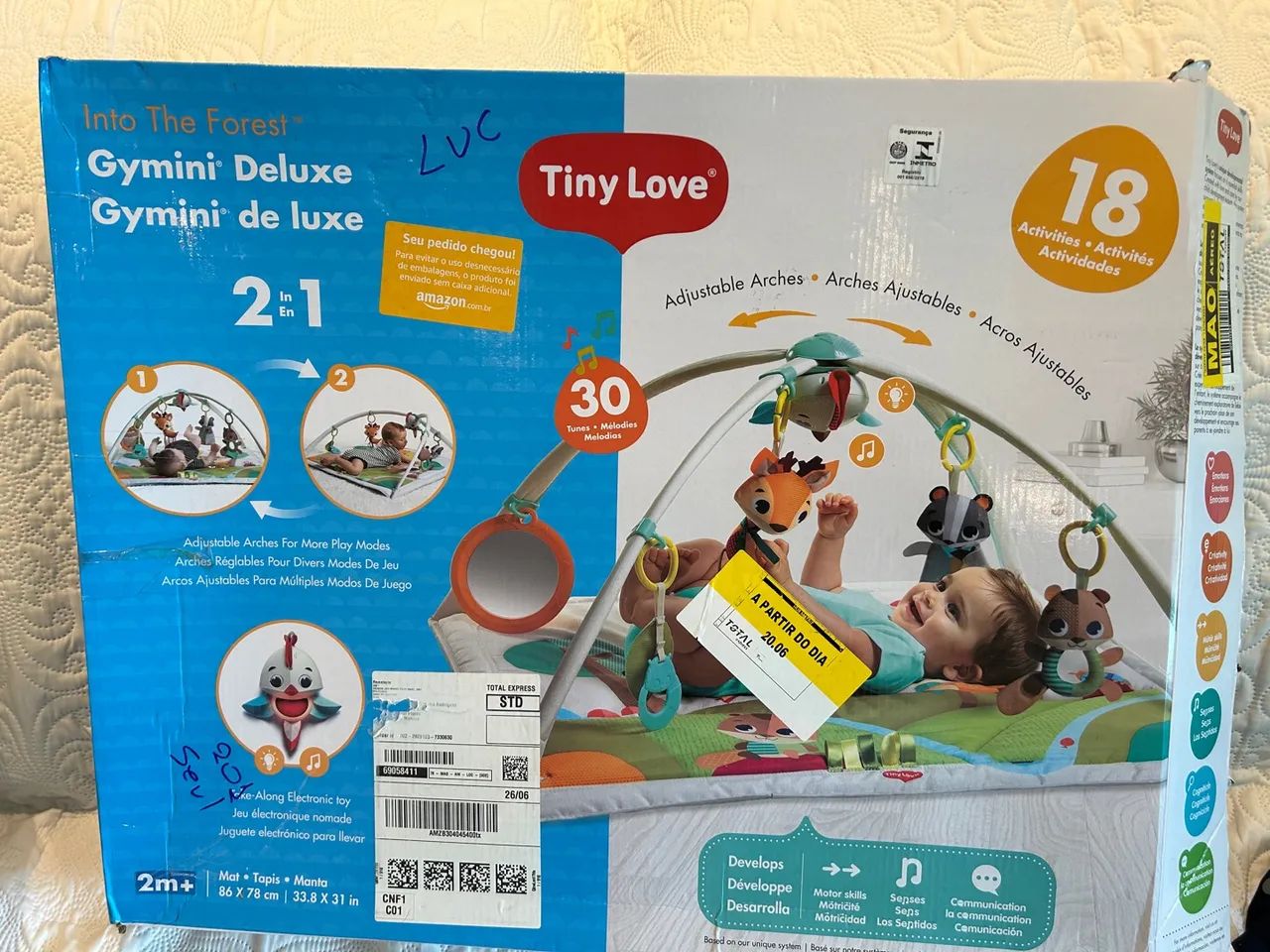 Tapete de Atividades para Bebê - Brinquedo Educativo - Foto 3