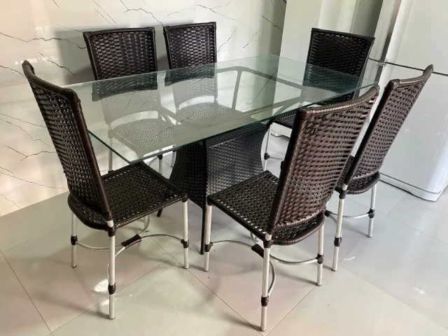 Conjunto de Mesa de Jantar américa. Oferta imperdivel!