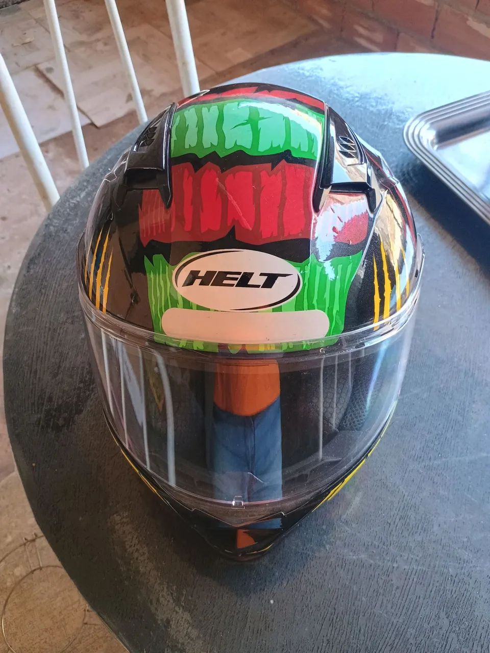 Capacete helt 450 nunca usado  - Foto 4