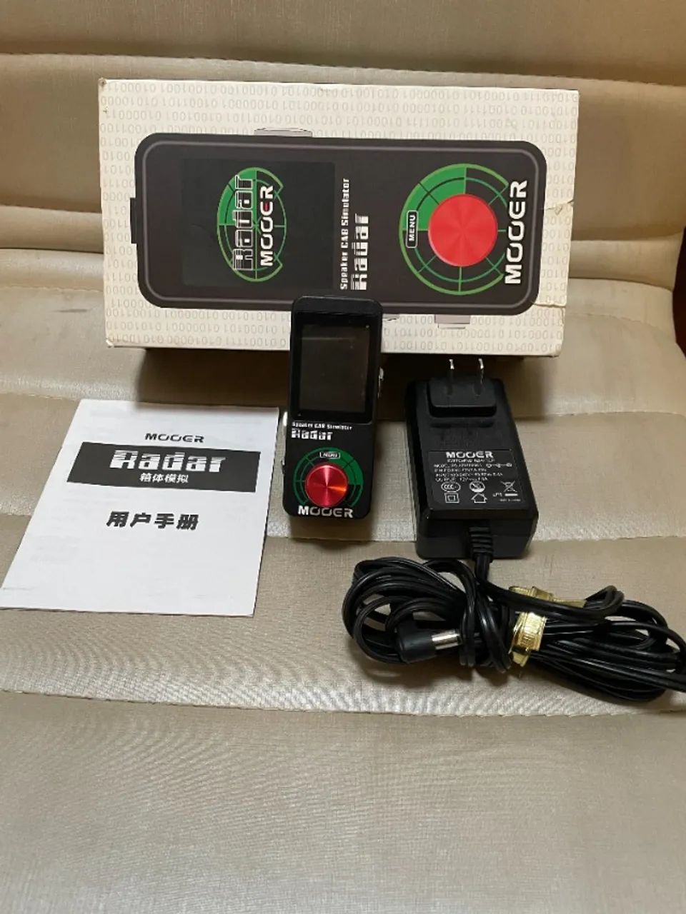 Pedal Mooer Micro Radar MS1 - Simulador de Gabinete - IR Impulse Response - Top!!!!