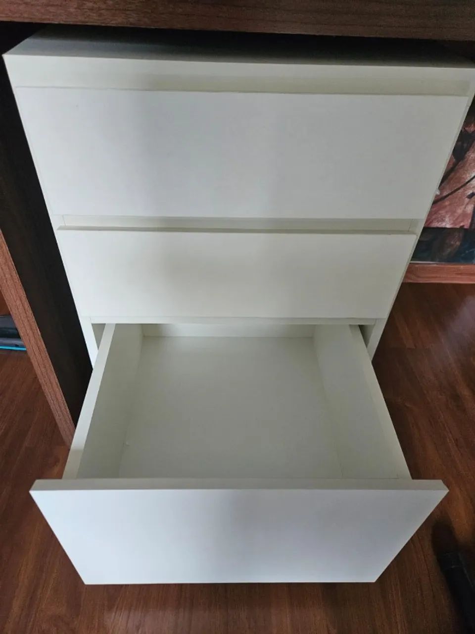 Mesa 1,20m MDF 100% com gaveteiro articulável - Foto 5