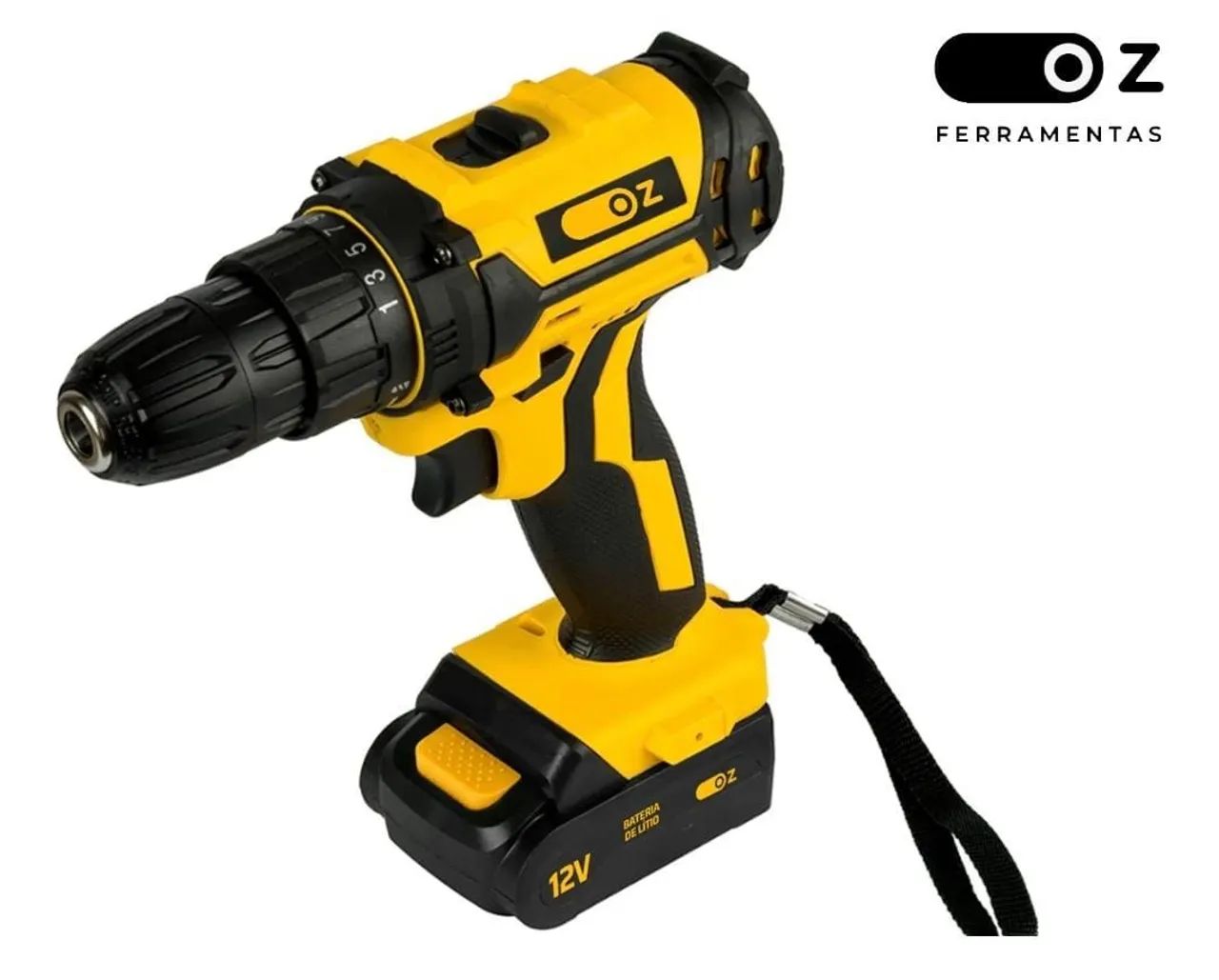 Parafusadeira furadeira 12v Oz - Sem fio com maleta64842099126145122