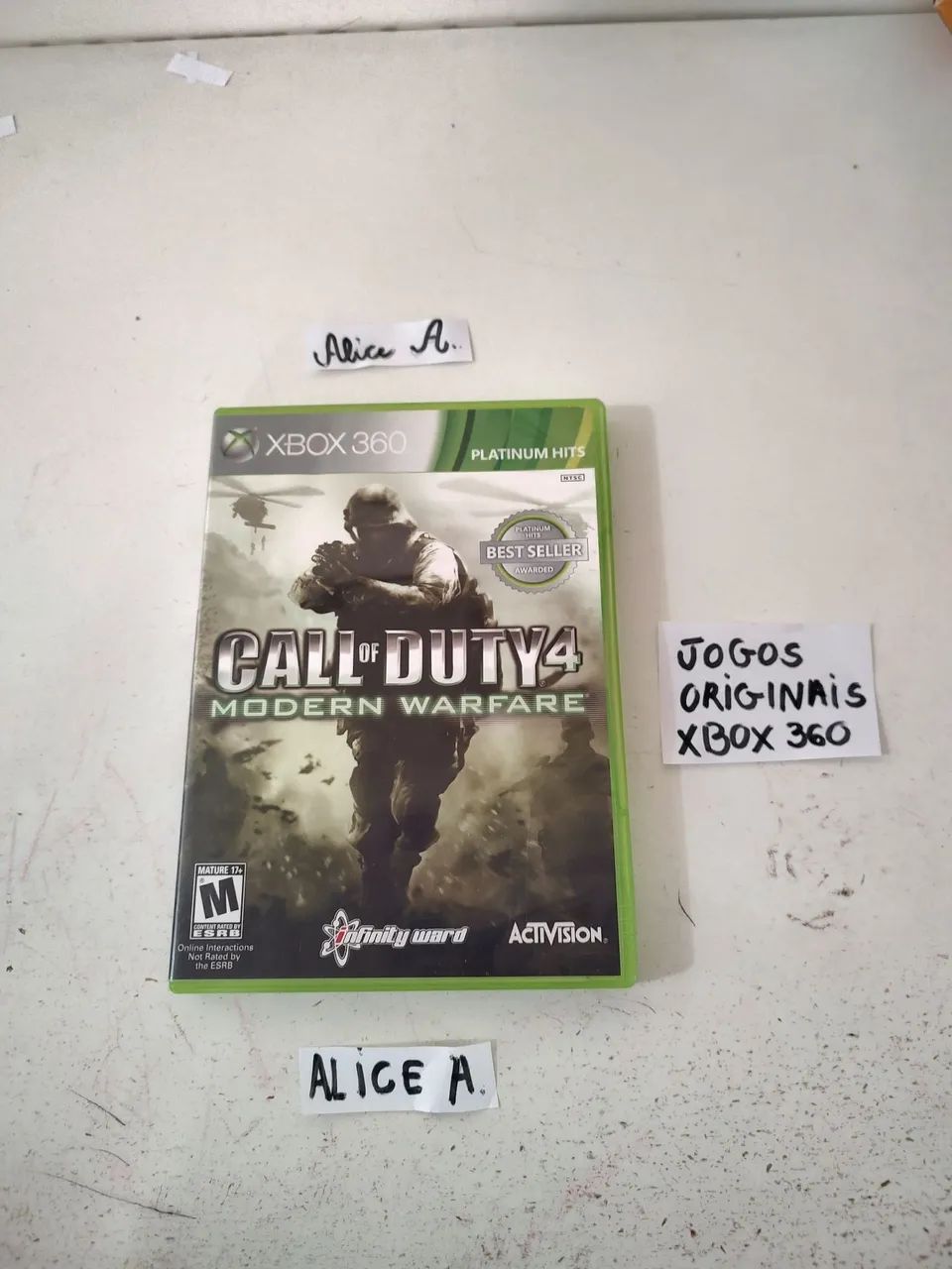 COD MW Call Of Duty Modern Warfare Original Xbox 360