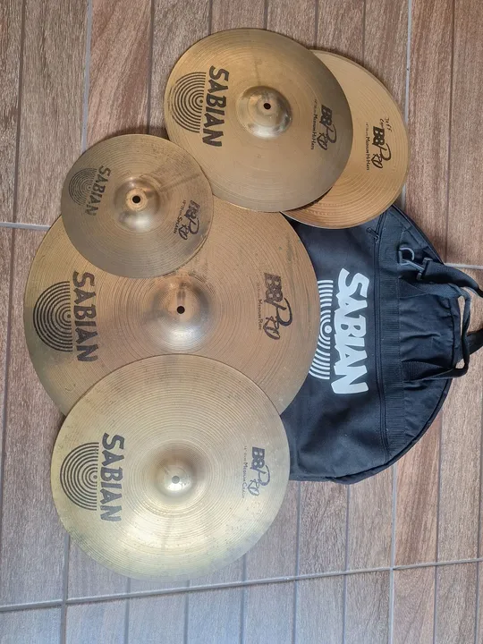 Kit Prato Sabian B8 Pro (Somente o kit completo)
