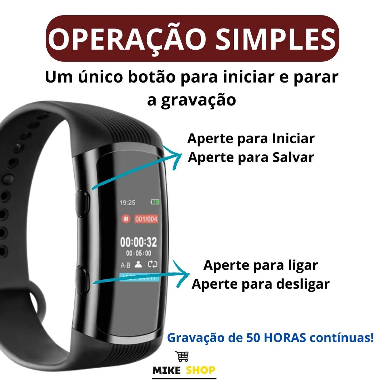 Relógio digital gravad - Foto 2