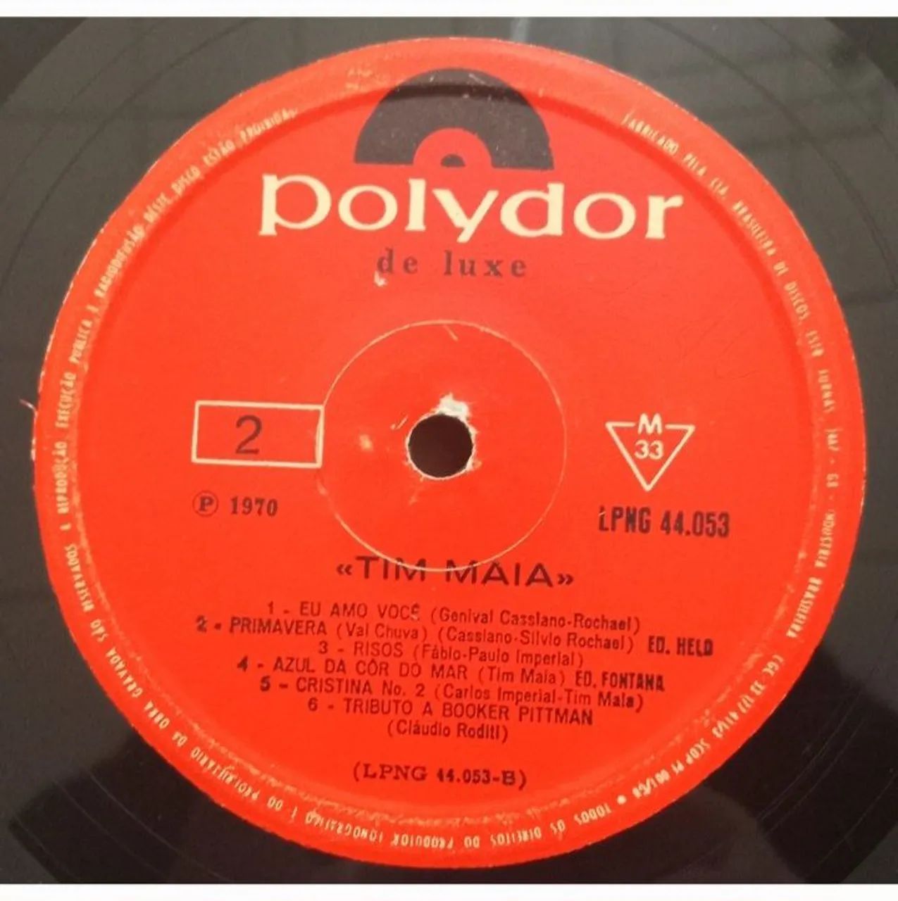 LP Vinil Tim Maia 1970/ O Primeiro/ Leia Descrição e Fotos - Foto 4