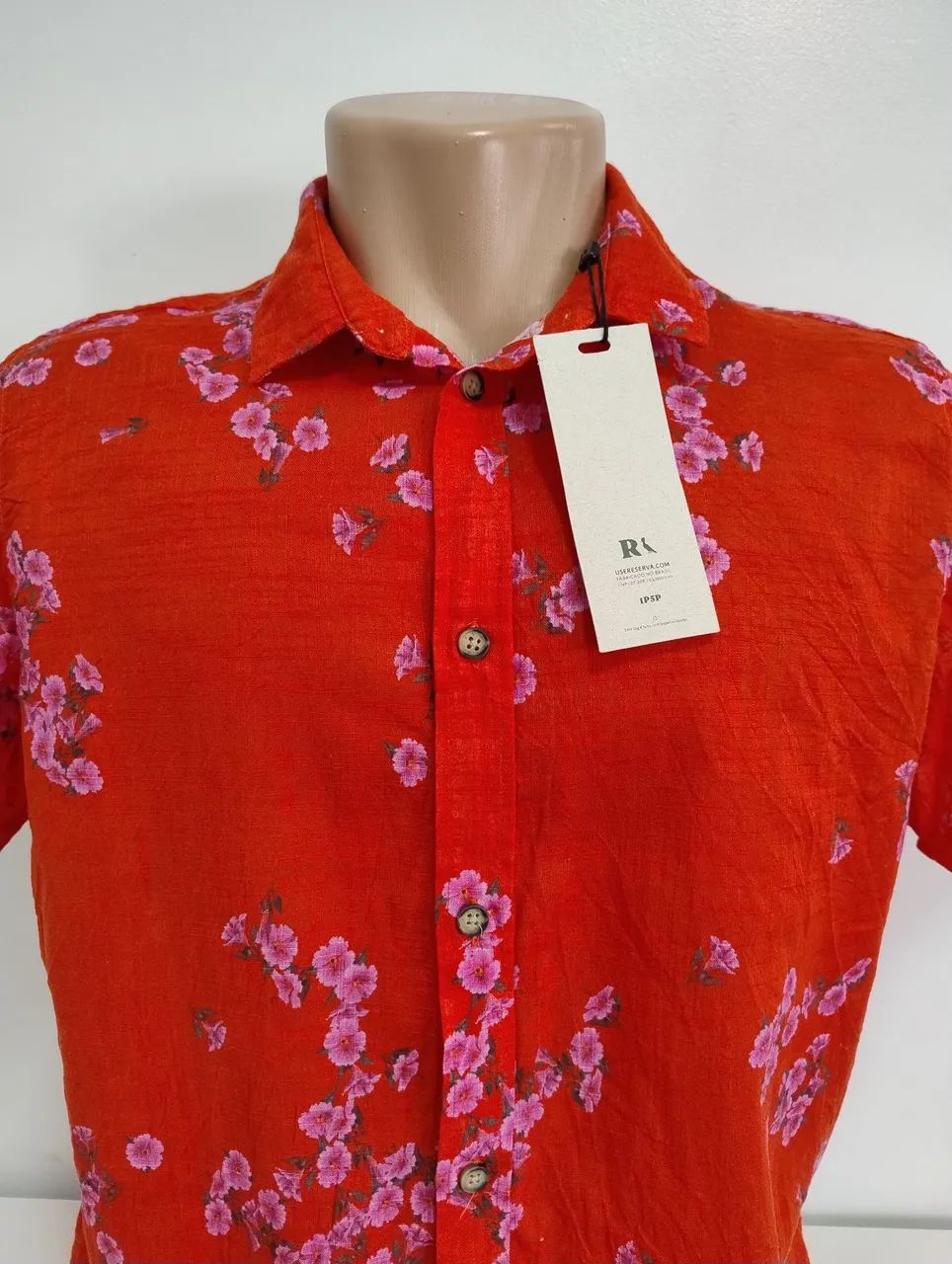 Camisa Reserva Estampada Verão <br><br>- M - Foto 2
