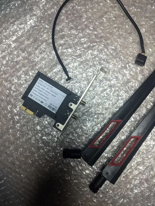 Placa Wifi6e + Bluetooth