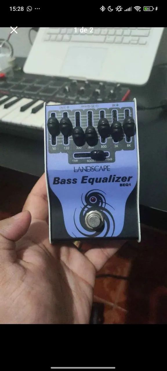Bass equalizer landscape