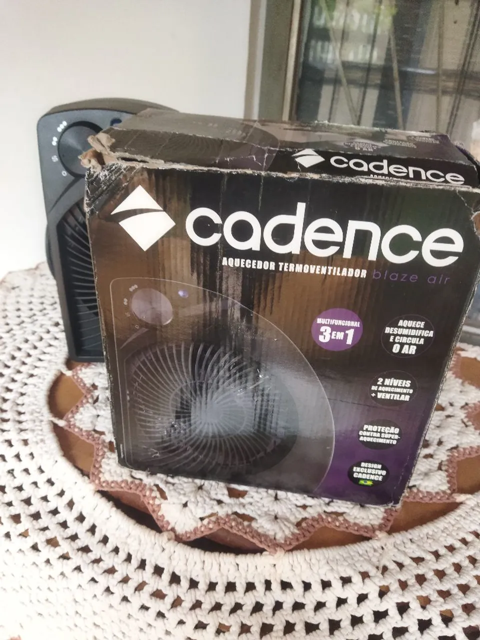 Aquecedor Termoventilador Cadence Blaze Air 3 em 1
