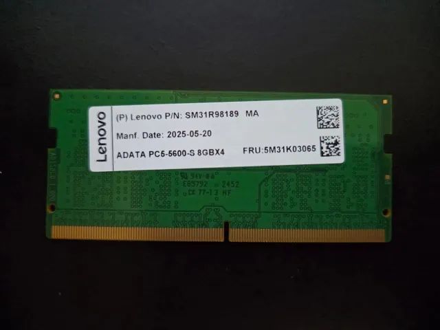 Memória RAM 8GB DDR5 SODIMM (Notebook) 5600MHz - Adata - Foto 2