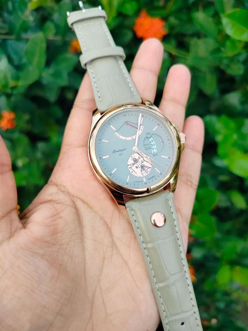 Relógio Poedagar 1853 Rose Gold - Elegância e Precisão - Foto 4