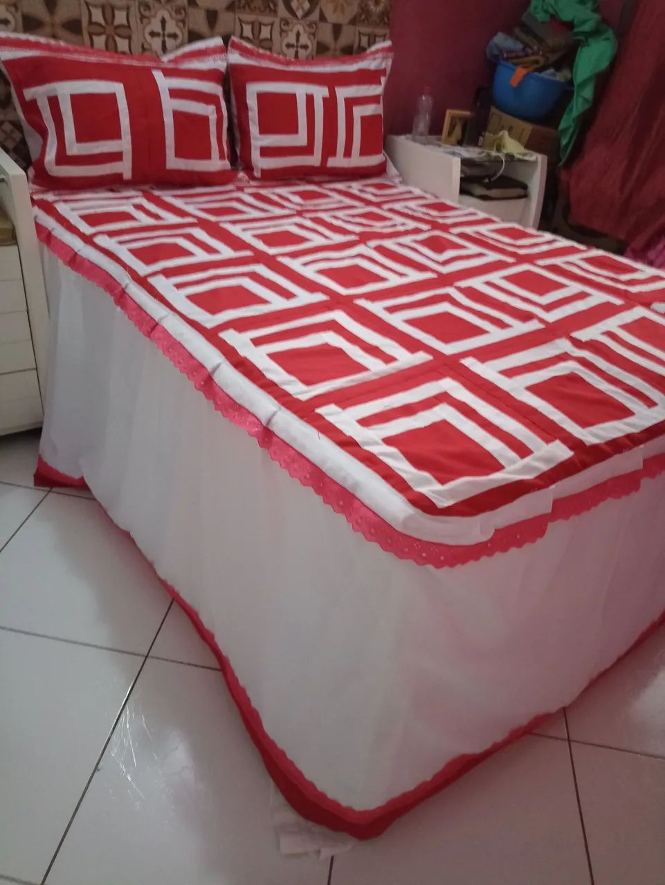 Promoção Colcha patchwork casal 99,00 - Foto 2