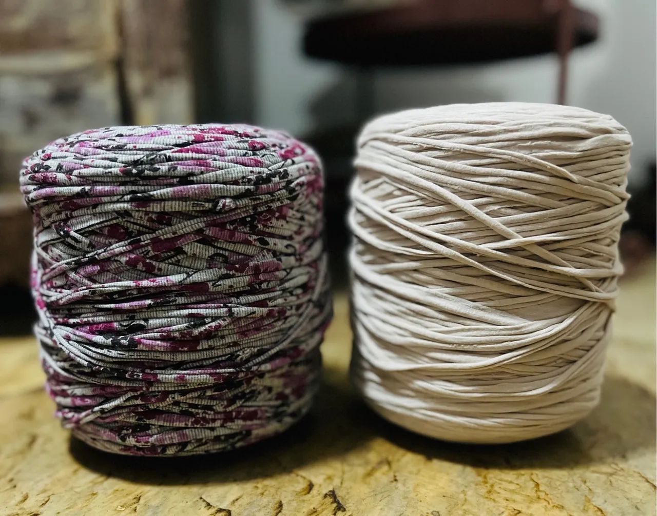 Fio de malha (dois rolos)