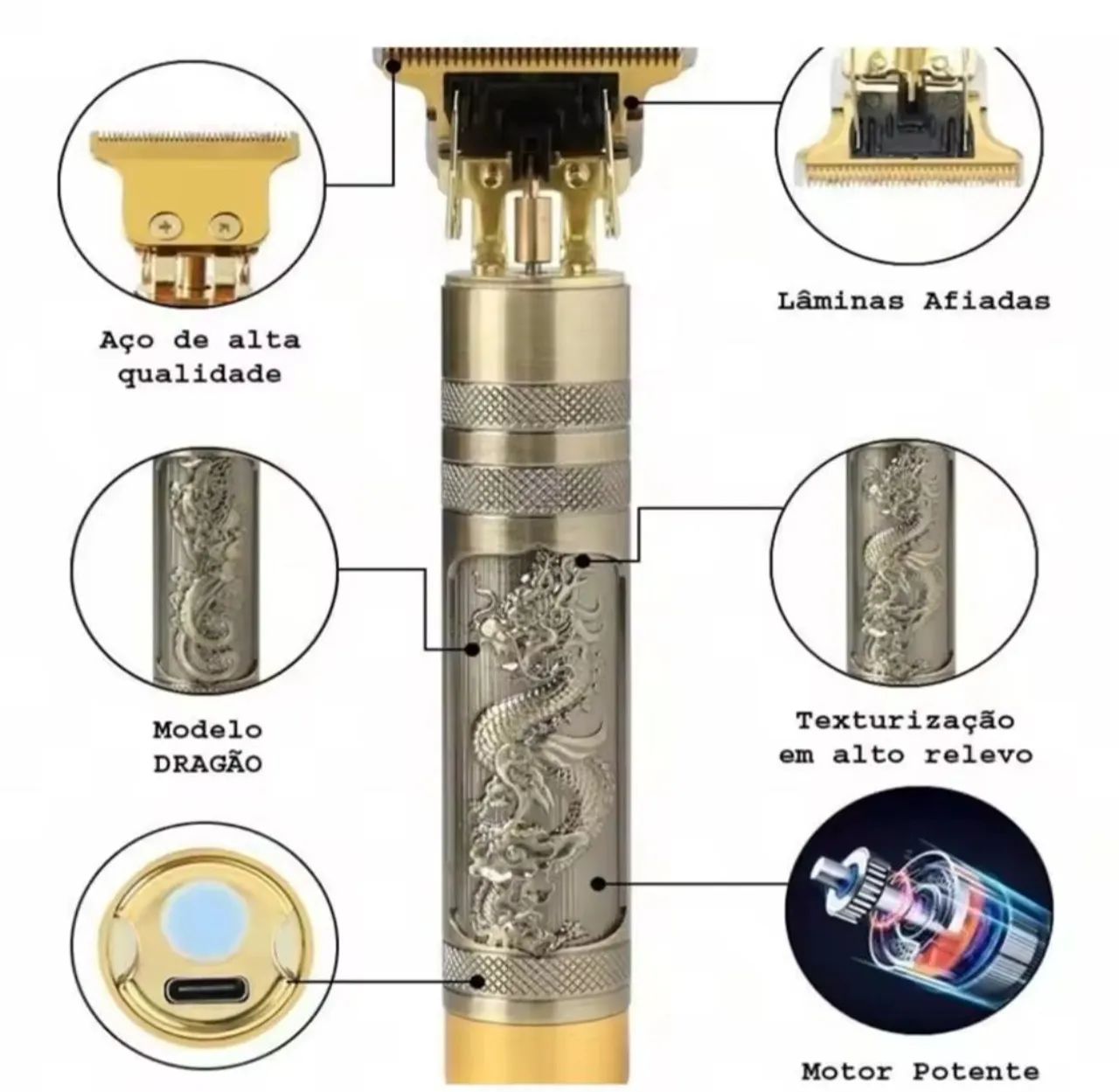 Máquina de barbear recarregável  - Foto 4