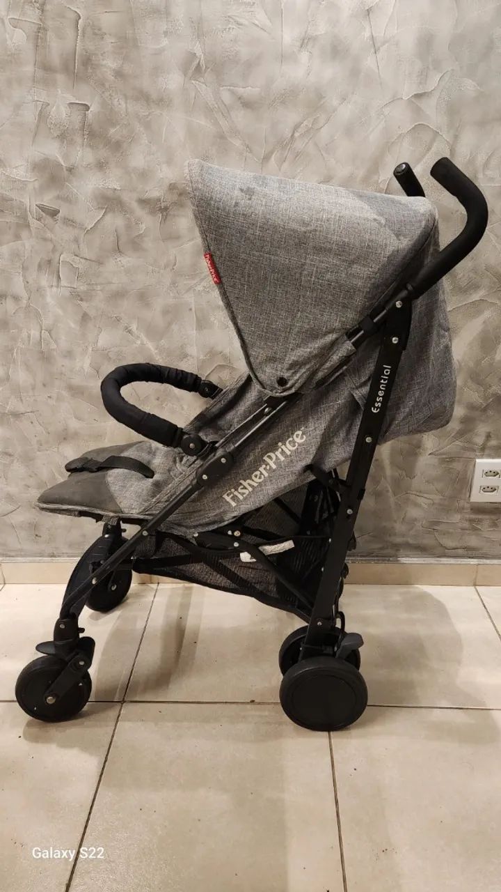 Carrinho de Passeio - Essential - Cinza - Fisher Price - Foto 2