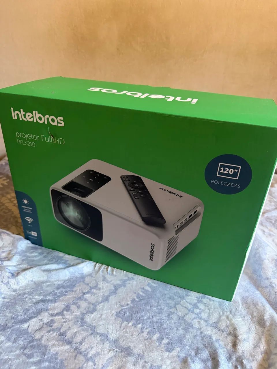 Projetor Intel Brás usado 3x na caixa  - Foto 2