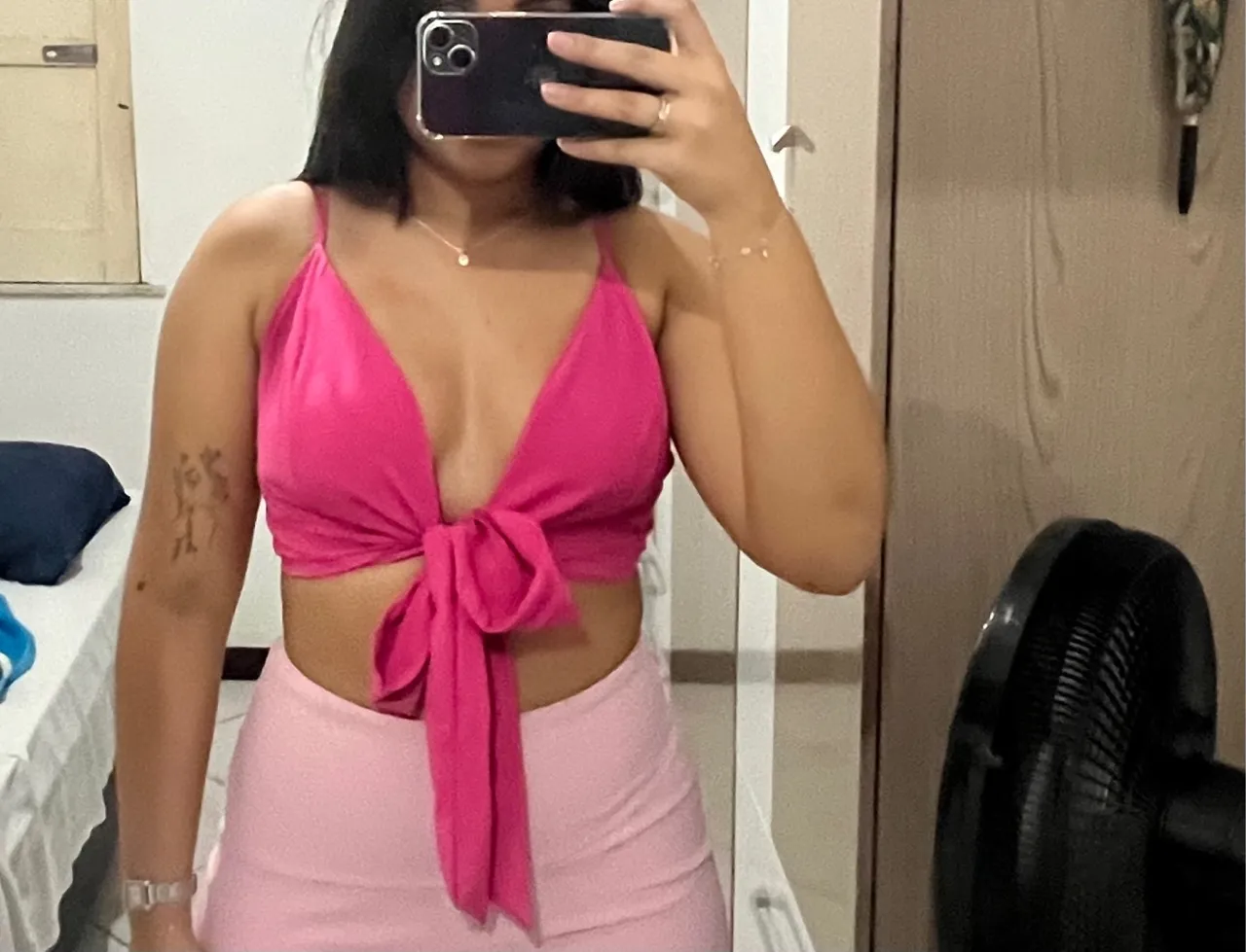 Top Cropped Rosa