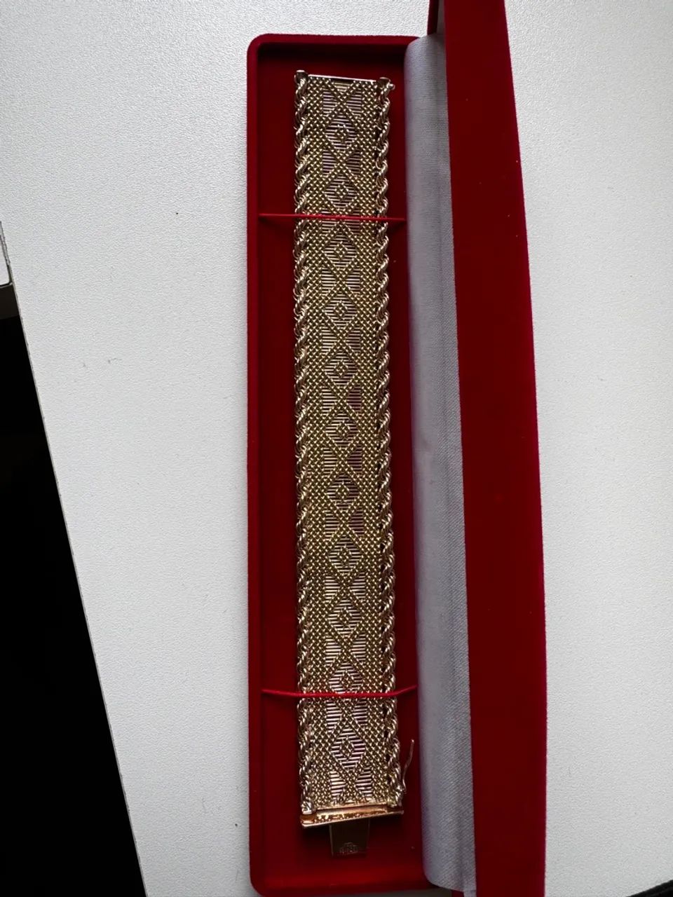 Bracelete ouro 18k - peça única e rara  - Foto 4