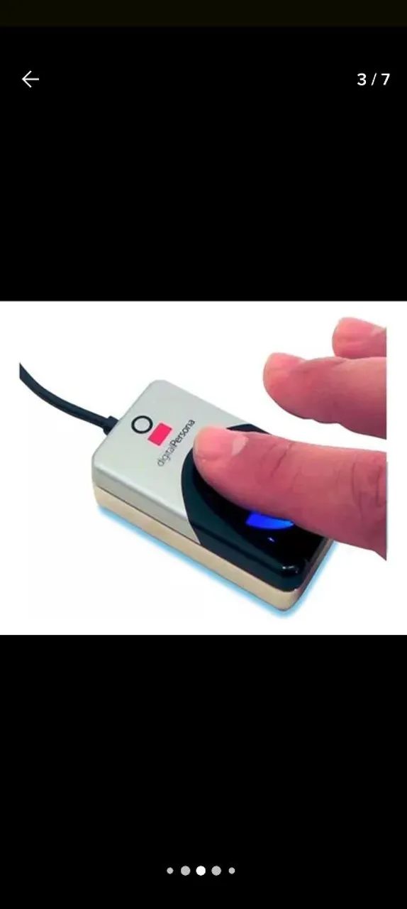 Leitor biométrico Digital HID key Persona U4500