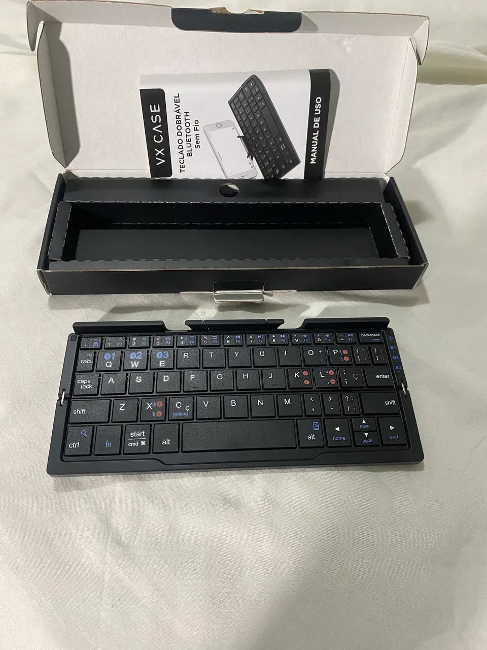 Teclado Bluetooth para Celular e Tablet VX Case - Foto 2