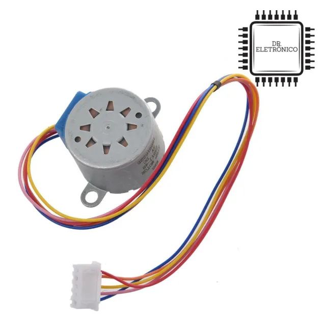 Kit Motor de Passo 28BYJ-48 5V + Driver Uln2003 - Foto 4