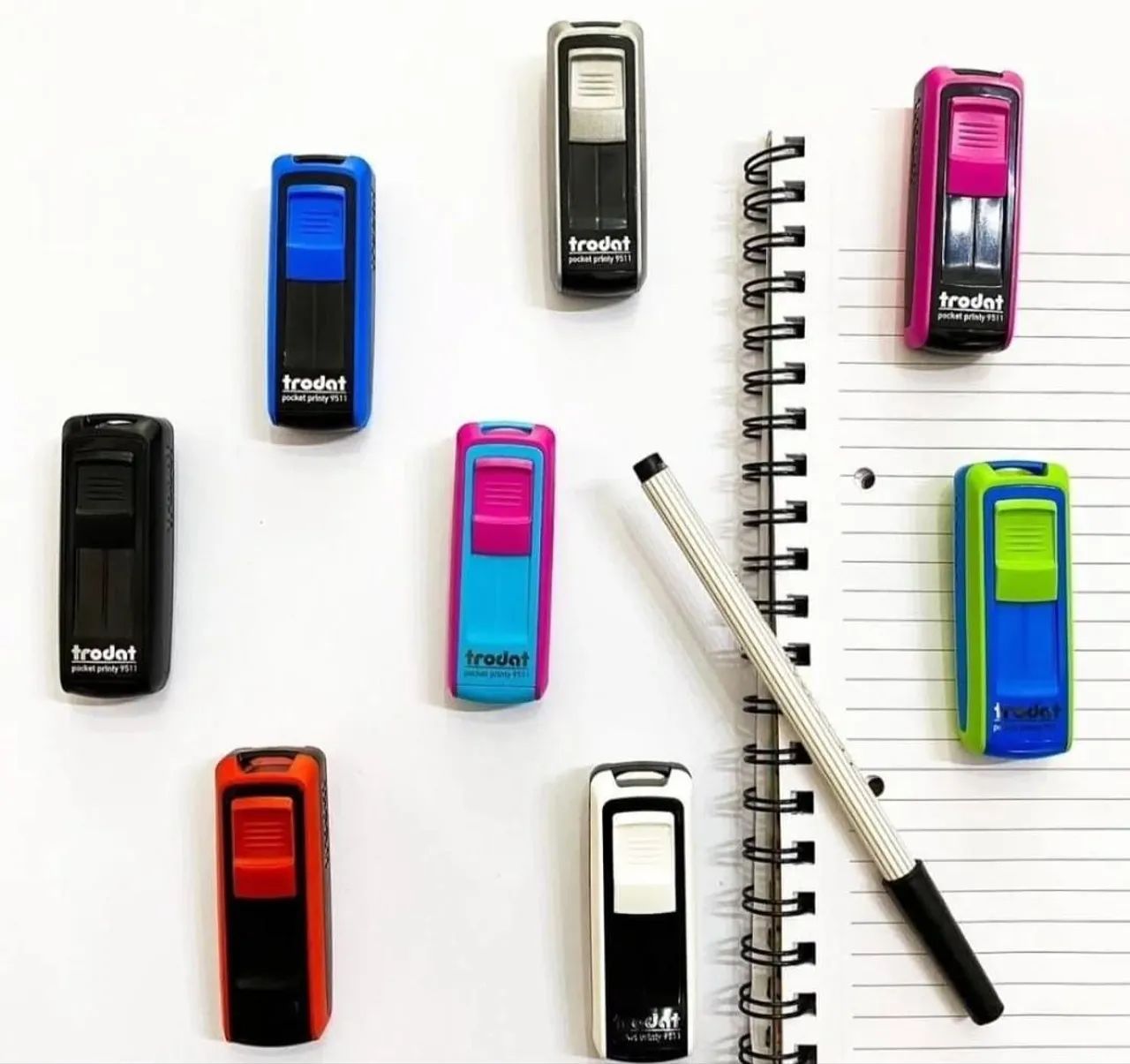 Carimbos Trodat Pocket Printy 9511 - Diversas Cores
