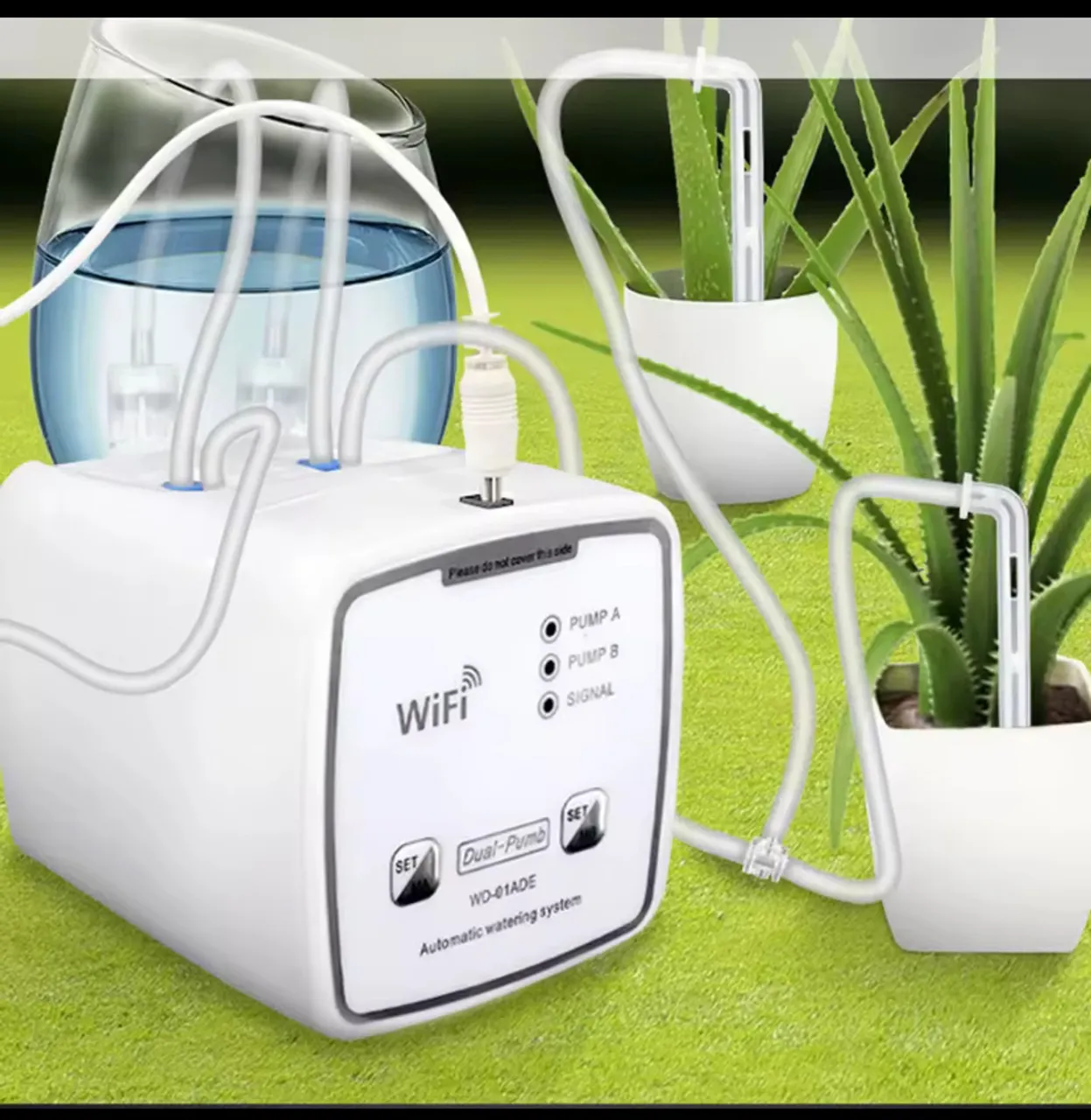 Sistema de Irrigação Automático WiFi para Plantas