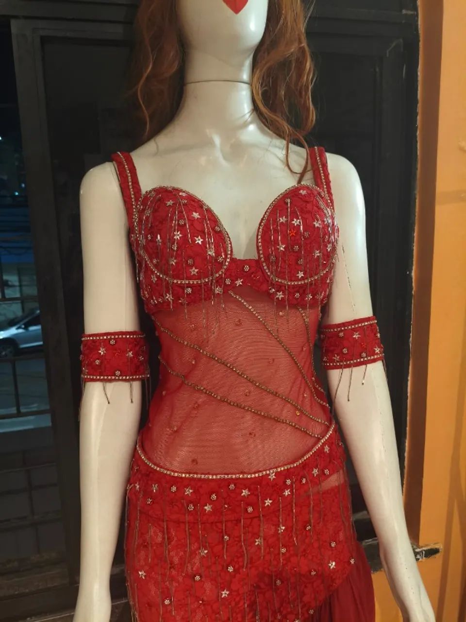Figurino vestido Dança do ventre Bellydance - Foto 3