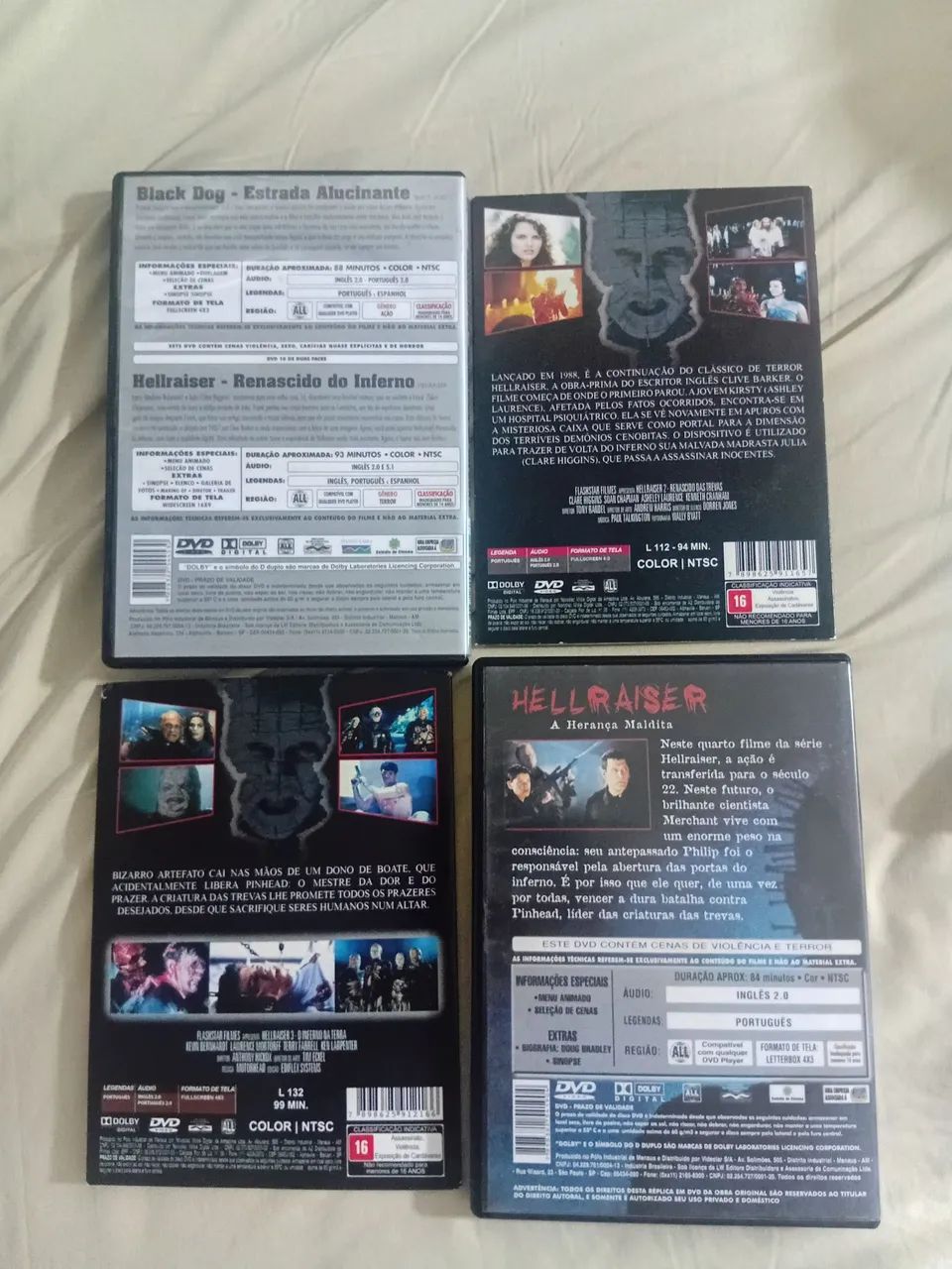 Trilogia Hellraiser DVD - Foto 3