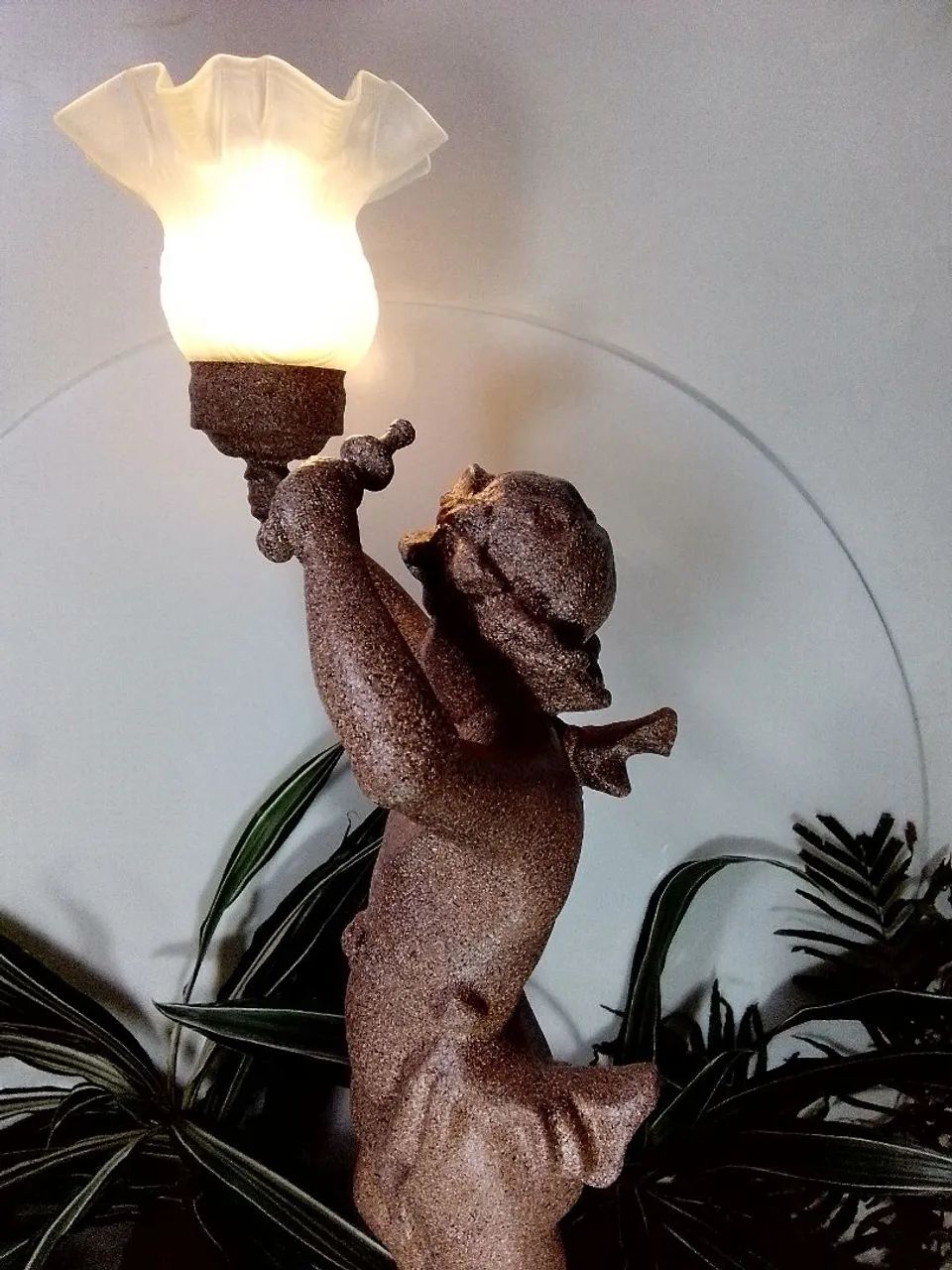 Luminária Petit Bronze Efeito Pedra - Foto 6