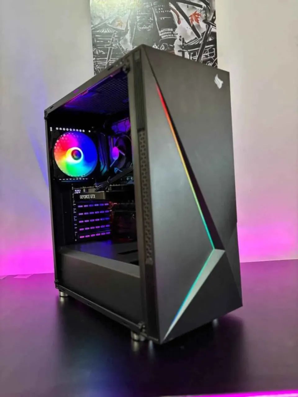 Pc gamer i5 9° - Gtx 1650 para jogos e estudos - Foto 2